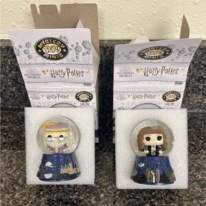 Funko Pop! Harry Potter Mini Snow Globes Hermoine & Dumbledore